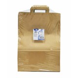 thumbnail of 250x GASTRO Papiertragetaschen 39 x 32 x 16 cm mit EAN-Code braun
