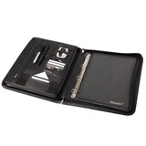 thumbnail of Alassio Orga-/Fächermappe A4 Lederimitat Mappe Messemappe Ordnungsmappe Organizer schwarz 31517