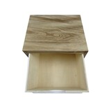 thumbnail of Rebecca Mobili Comodino Mobile Bagno 2 Cassetti Moderno Legno Bianco 61x30x24