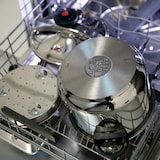 thumbnail of Kitchen Move Edelstahl-Schnellkochtopf mit Bügel CLASSIQUE Ø22cm 6L Edelstahl Silber