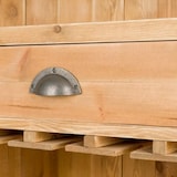 thumbnail of TRADIS Bar à vin H100 cm, 2 portes, 2 tiroirs, bois massif