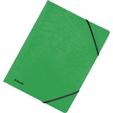 thumbnail of Eckspanner A4 390g/qm bis 250 Blatt grün