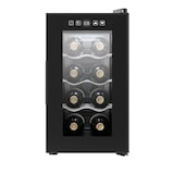 thumbnail of ls8e -  La Sommeliere 8 botellas, color negro, monotemperatura