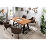 thumbnail of SIT Möbel Espejo de pared hexagonal | acacia natural |An 34 x Pr 4 x Al 35 cm |09289-01 |Serie PANAMA