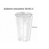 thumbnail of Gobelet Smoothie / Shaker en Plastique PET 30/45 cl par 800