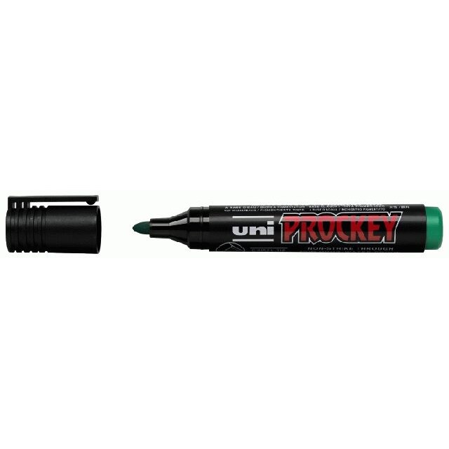 Marqueur permanent Prockey, pointe ogive de 1,8-2,2 mm, encre pigmentée verte