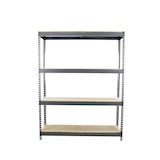 thumbnail of Simon Rack Estanteria Industrial, 2000x1500x600 mm, 600 kg de Punto Flexión, 4 Estantes Madera, Gris/Madera - SimonTaller