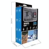 thumbnail of Camera Sport 5K 30FPS WIFI HD Anti-Shake Dual-Screen IP68 Étanche 64G Inclus YONIS