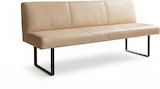 thumbnail of KAWOLA Esszimmerbank ELEEN Leder beige 243cm