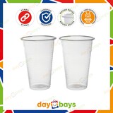 thumbnail of DayBays 8000 Stk. Trinkbecher 400ml Ø9cm Plastikbecher mit Eichstrich bei 0,4L transparent PP