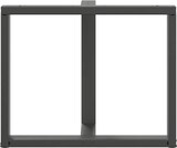 thumbnail of vidaXL Esstischbeine T-Form 2 Stk. Anthrazit 100x35x(72-73) cm Stahl