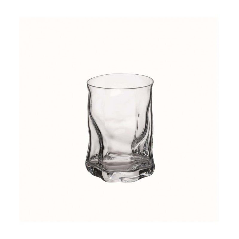 Bormioli Rocco 340420 Sorgente Whiskyglas, 300ml, Glas, transparent, 6 Stück