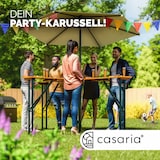 thumbnail of Casaria XXL Stehtisch Partytisch Quattro Klappbar Holz