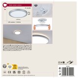 thumbnail of Paulmann LED Panel Atria Shine Backlightrund 190mm11,2W 850lm 3000K Chrom matt70990
