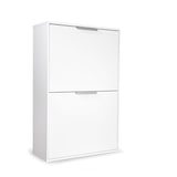 thumbnail of ARREGUI Ecoclas CR601-E Recycling Abfalleimer / Mülleimer aus Stahl, Mülltrennsystem mit 4 Inneneimern aus Kunststoff mit Griff, 4 x 17L (68 L), weiß