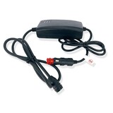 thumbnail of 12V mobiles KFZ Ladegerät BMZ Li-Ion 42V 2A Stecker Rosenberger