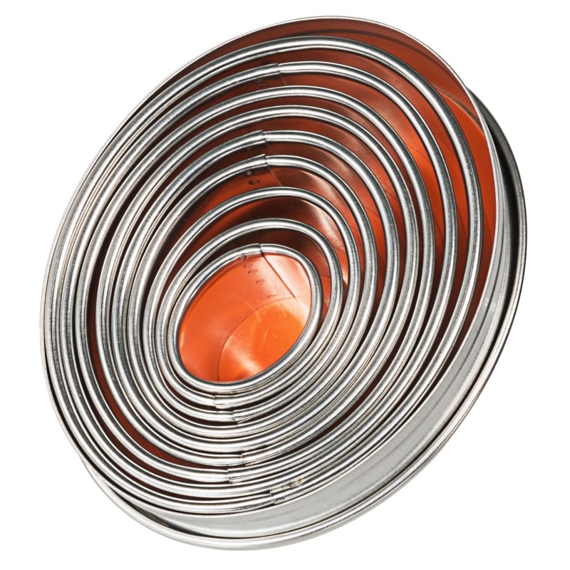 Contacto Ausstechform oval, glatt