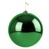 thumbnail of Christbaumkugel grün Weihnachtskugel ⌀ 30 cm Baumschmuck Deko-Kugel glänzend : Grün : ⌀ 30 cm
