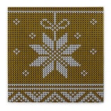 thumbnail of MANK Airlaid Serviette Mick in Gold-Schwarz, 40 x 40 cm, 50 Stück - Weihnachten Eiskristalle