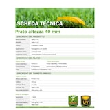 thumbnail of Gazon artificiel, 40 mm de haut, 2 x 10 m, gazon synthétique, gazon synthétique, gazon de jardin, 20 m²