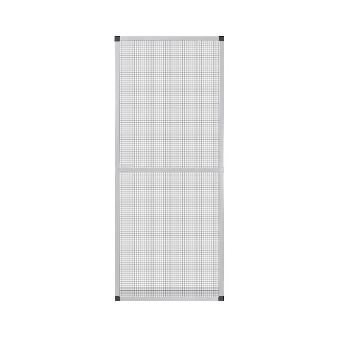 Fliegengitter Insektenschutz Fenster Alu Rahmen Bausatz 130 x 240 cm weiß - auf Maß geschnitten