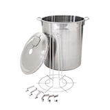 thumbnail of Stérilisateur pour 12 bocaux et traiteur 37 l en   -  3700 cl Gris Rond Inox Guillouard 43.5x37.5 cm
