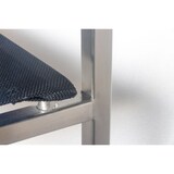 thumbnail of METRO Professional Sedia, acciaio inox / textilene / teak, 56 x 56 x 90 cm, con braccioli, impilabile, nera
