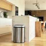 thumbnail of Kitchen Move Poubelle automatique inox MAJESTIC SILVERY 58L Acier inoxydable Silver