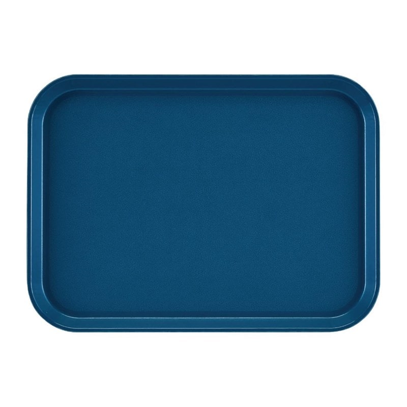 Cambro Epictread rechthoekig antislip glasvezel dienblad blauw 35x27cm