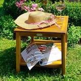 thumbnail of Casaria Beistelltisch Balkontisch Holz Akazie 45x45cm