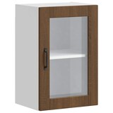 thumbnail of vidaXL Küchen-Hängeschrank mit Glastür Porto Braun Eichen-Optik