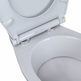 thumbnail of Belvit Stand WC Manhattan Grau Abgang Wand mit Softclose-Deckel