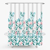 thumbnail of Cortina de Banho DELICATE FLOWERS 180x200cm