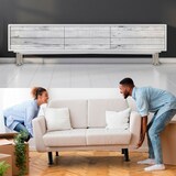 thumbnail of Möbelfüße verstellbar Sofafuß Möbelbeine SCHWARZ MATT Höhe 18 cm 38 mm stabile Ausführung Sofa Bett