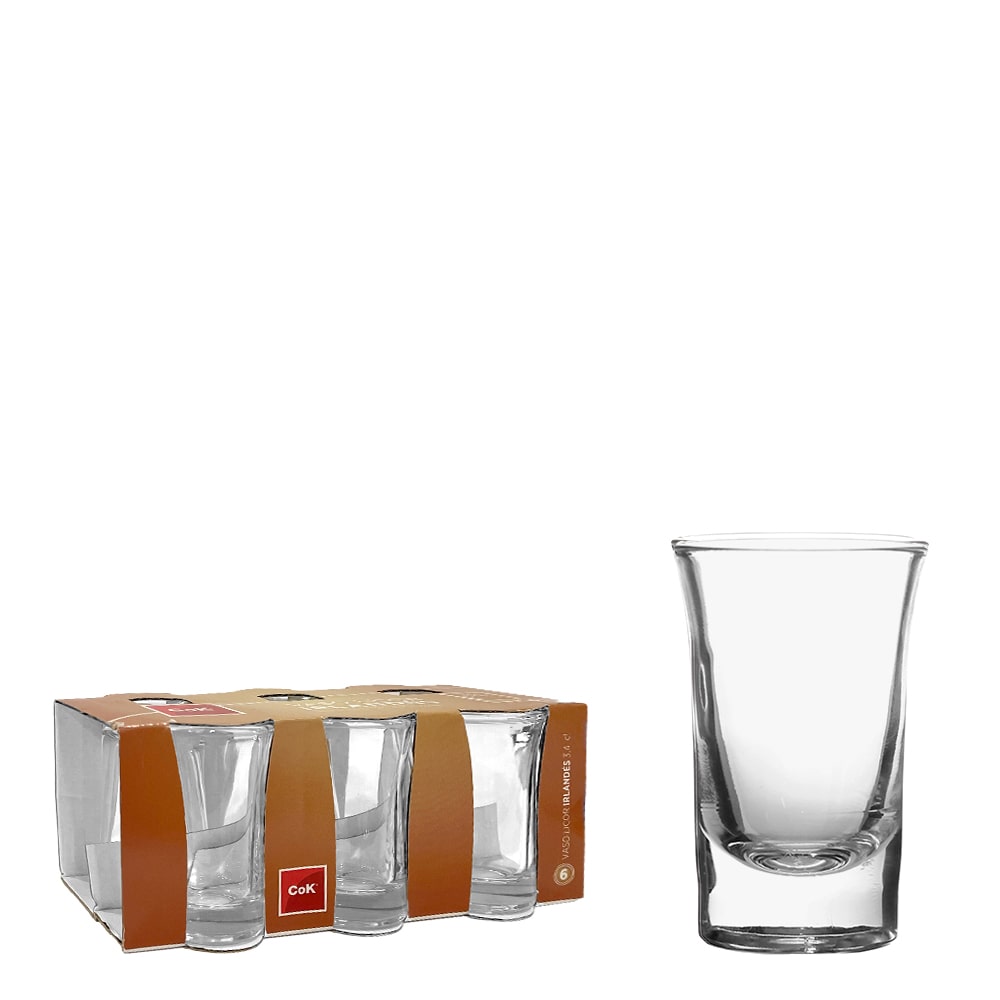 Vaso Chupito Irlandes 3,4 cl 72 unidades