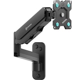 thumbnail of ONKRON Monitorhalterung Wand für 13-34 Zoll, bis 8 kg, höhenverstellbar, VESA 75x75 & 100x100, schwenkbar, neigbar, drehbar, Schwarz G150-B