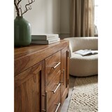 thumbnail of Elegantes Sideboard Sheesham, 3 Schubladen, 2 Türen, Landhaus-Stil. 118x40x70 cm | Kadima Design