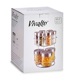 thumbnail of San Ignacio - VIVALTO - Juego de 9 Botes de Cristal 85+320ml con Soporte