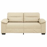 thumbnail of vidaXL 2-Sitzer-Sofa Creme 180x81x84 cm Stoff