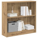 thumbnail of vidaXL Bücherregal Artisan-Eiche 80x24x76cm Holzwerkstoff