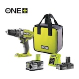 thumbnail of RYOBI - Perceuse-visseuse a percussion 18V ONE+ 50 Nm + 2 batteries 4 & 2 Ah, chargeur - Livrée en sac de transport - R18PD3-24