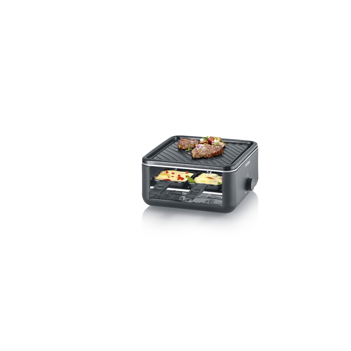 SEVERIN RG 2360 Black Line Lite Mini Raclette-Grill