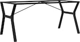 thumbnail of Helloshop26 - Stabile schwarze Y-förmige Tischbeine aus Stahl im Industriestil für Esstische 160 x 80 x 73 cm 02_0047263