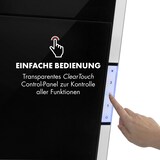 thumbnail of Klarstein Mirage 90 Dunstabzugshaube 550 m³/h Touch-Panel RGB-Ambiente-Licht A++ Schwarz