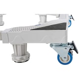 thumbnail of DELUKE® Waschmaschinen Untergestell BART - 4 Füße 4 Rollen, für 350kg UNIVERSAL Waschmaschinen Sockel Trockner Untergestell für Kühlschrank Weiß