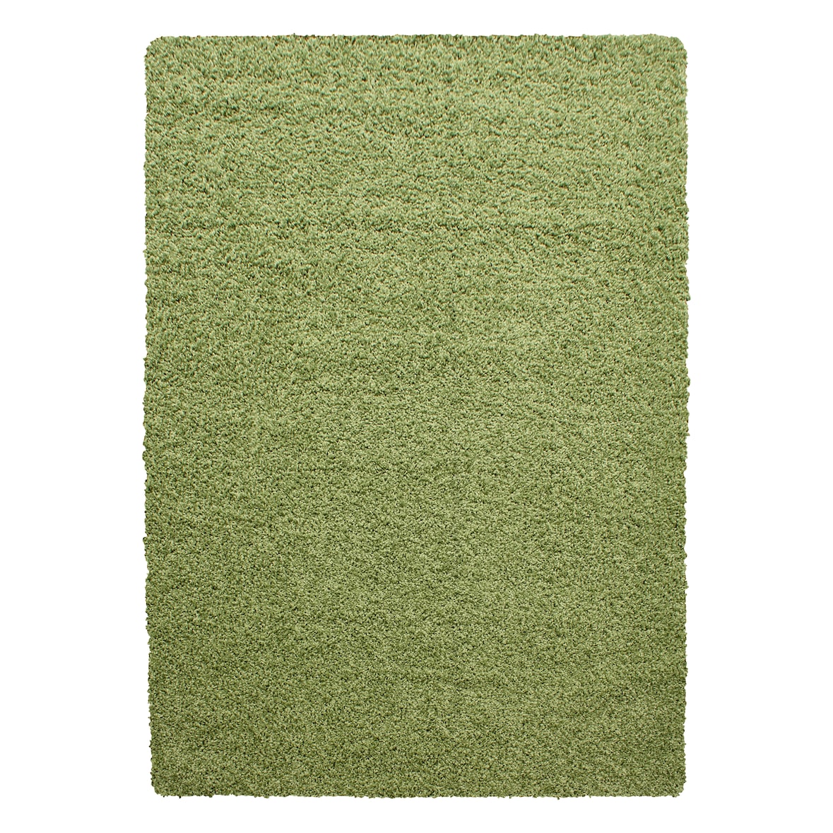 Teppich Hochflor Langflor Uni Kuschelig Waschbar Strapazierfähig Wohnzimmer Schlafzimmer OEKO-TEX Grün 240x340 cm – RHEIN von Kadima Design