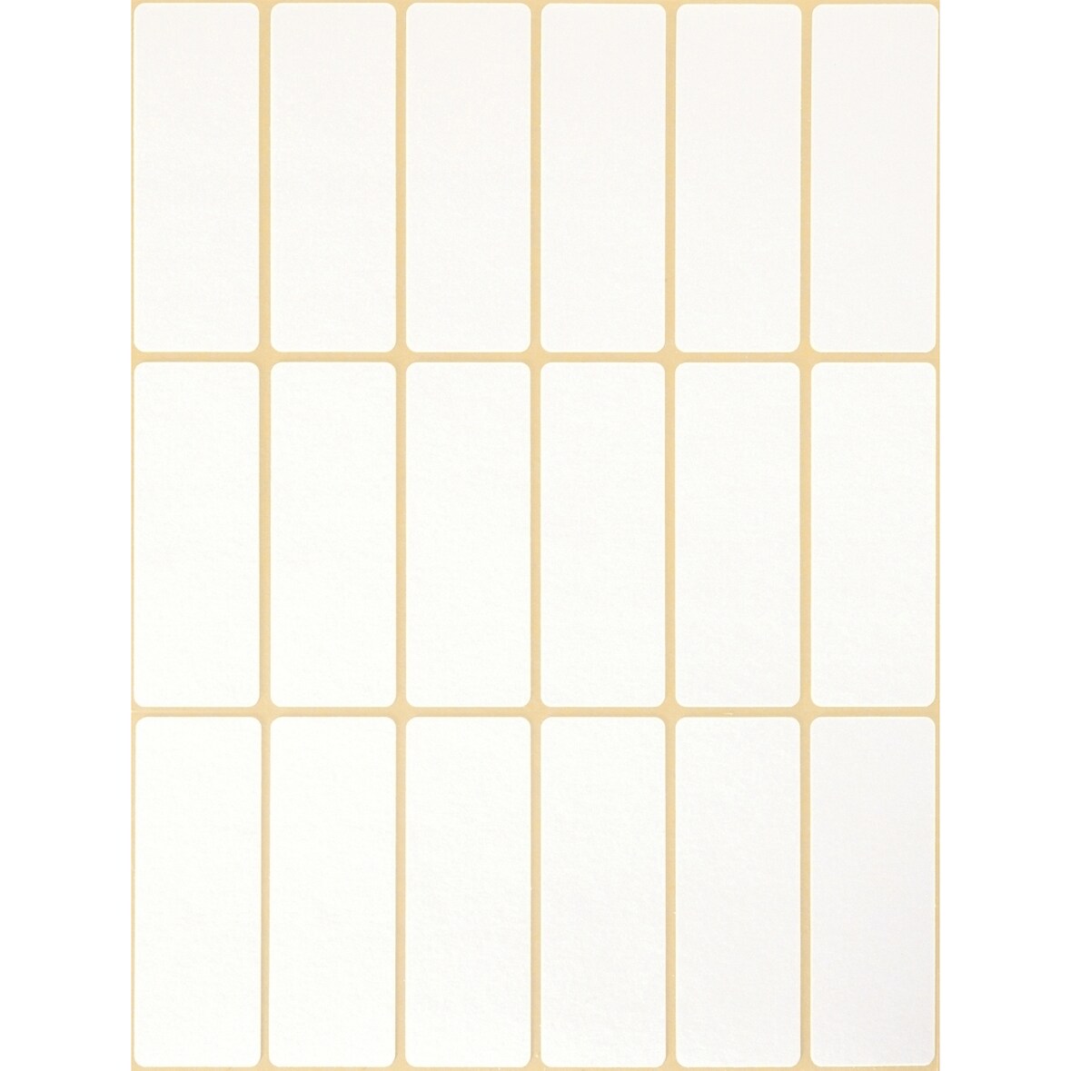 Etiketten 50x19mm VE=5x486 Stück weiß