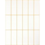 thumbnail of Etiketten 50x19mm VE=5x486 Stück weiß