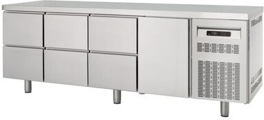 GastroHero Kühltisch Profi 600 1/6 Superior