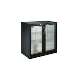thumbnail of Arrière bar réfrigéré noir 2 portes - Combisteel